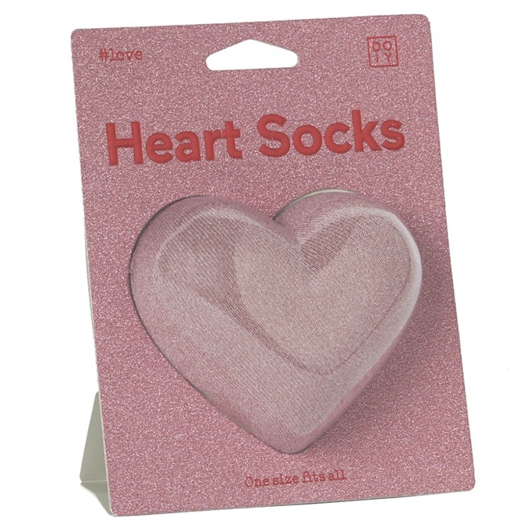 Носки heart socks розовые (70141)