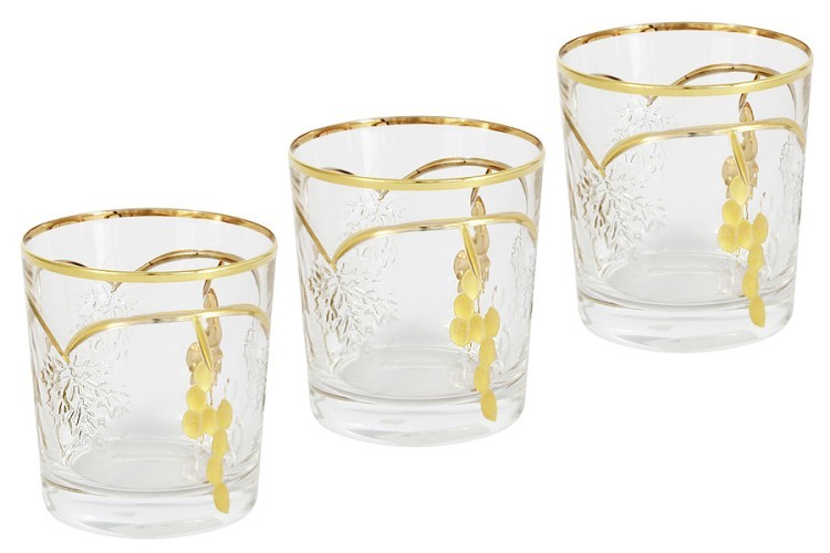Набор:6 хрустальных стаканов для виски Тоскана Same ( SM839_707-AL )