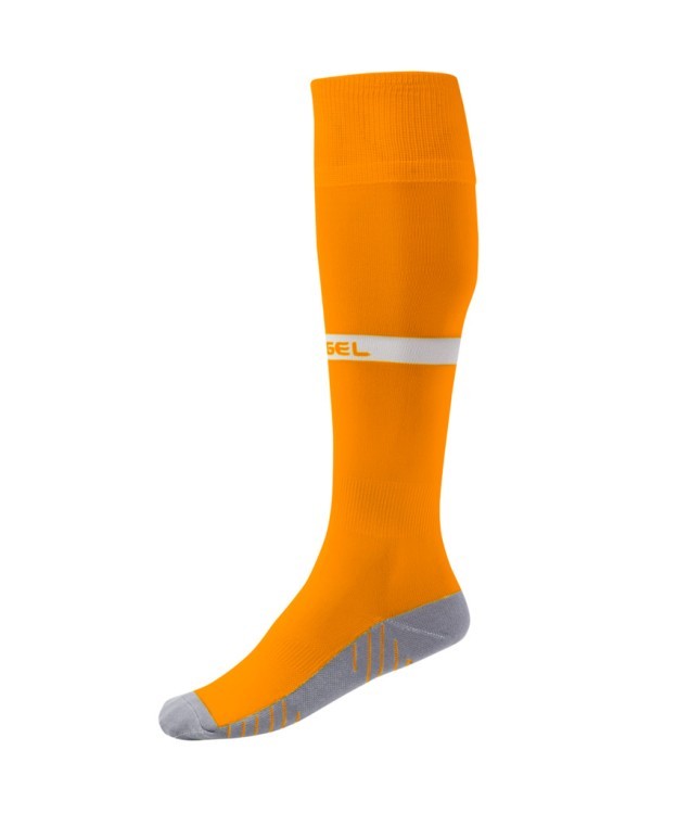 Гетры футбольные JOGEL CAMP ADVANCED SOCKS, оранжевый/белый (2077021)