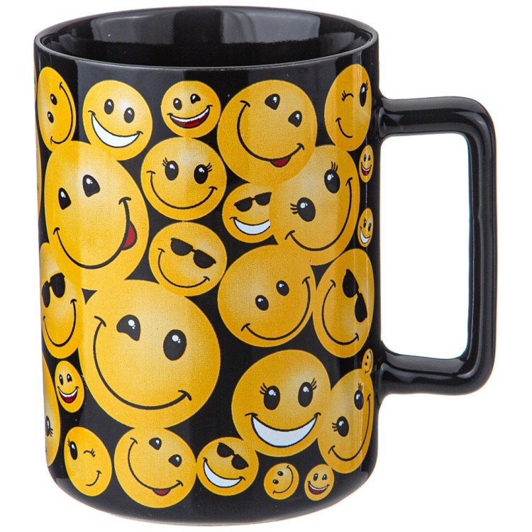 Кружка lefard смайл 400мл 8*7*10.8cm Lefard (260-939)