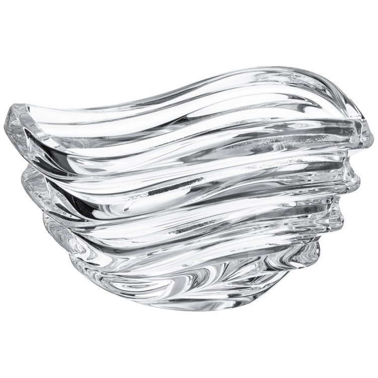 Конфетница "wave" 17*11,5см. высота=15см. CRYSTALITE (669-301)