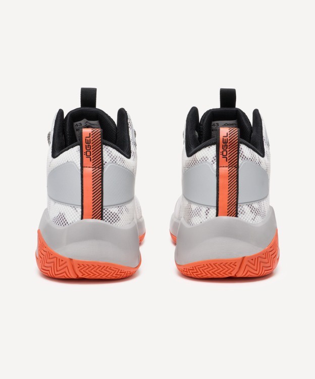 Кроссовки баскетбольные JOGEL Playmaker, серый/оранжевый (2131617)