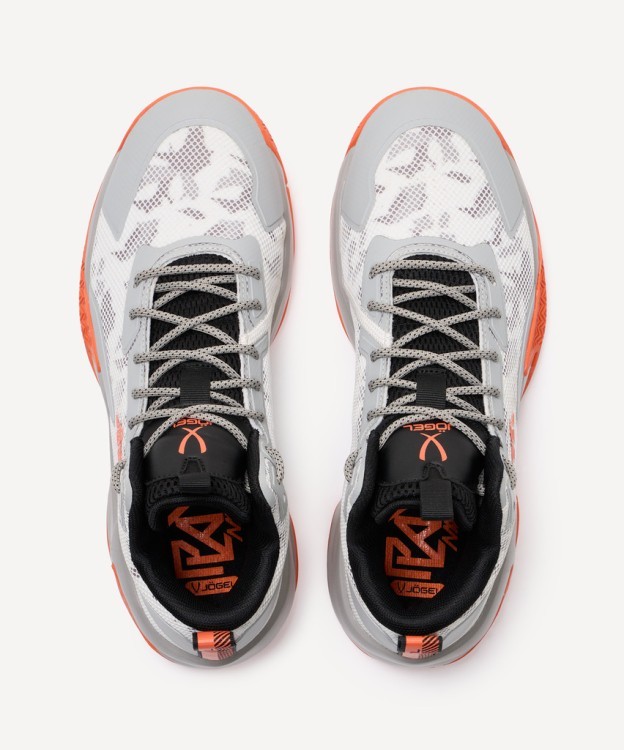 Кроссовки баскетбольные JOGEL Playmaker, серый/оранжевый (2131617)