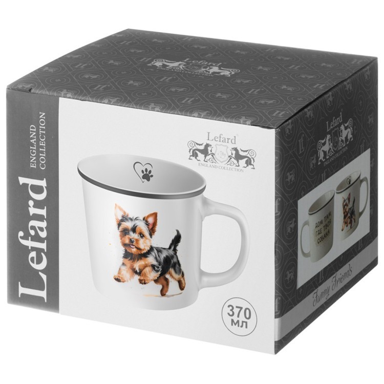Кружка lefard "yorkshire terrier " 370мл Lefard (260-1047)