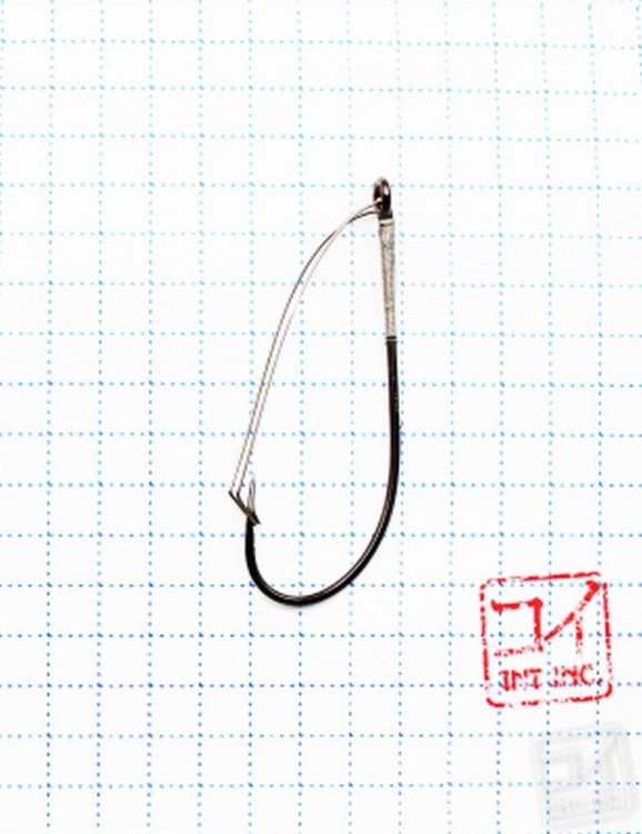 Крючок Koi Weedless Single Hook № 1/0 , BN, незацепляйка (10 шт.) KH5241-1/0BN (69024)
