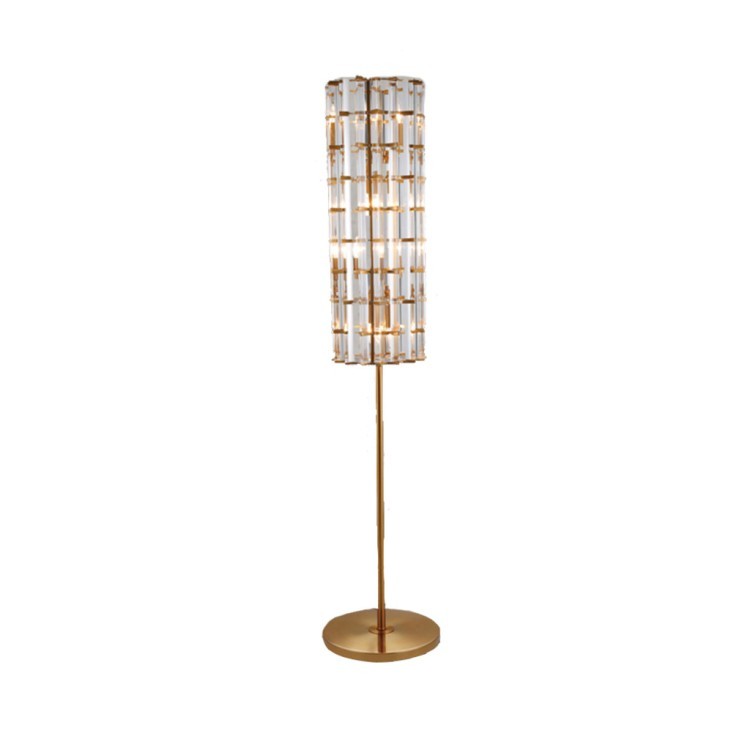Торшер ML3467-8, металл, стекло, gold, ROOMERS FURNITURE