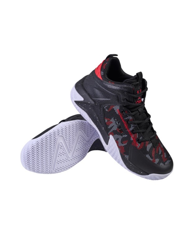 БЕЗ УПАКОВКИ Кроссовки баскетбольные JOGEL Playmaker, Black/red (2131912)