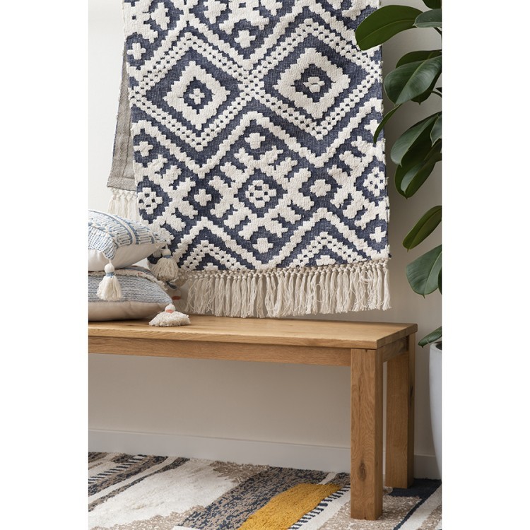 Ковер из хлопка jaipur из коллекции ethnic, 70х160 см (69722)