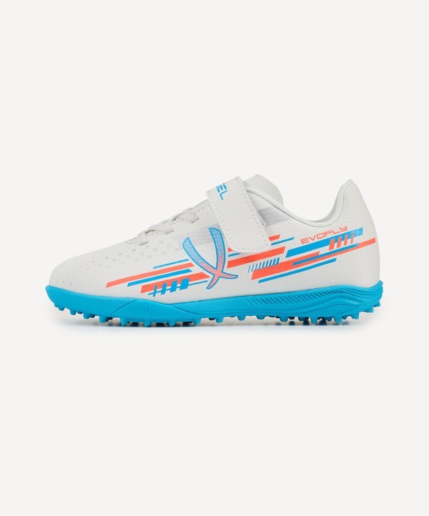 Бутсы многошиповые JÖGEL Evofly TF Talant White/blue, детский (2118211) Бутсы многошиповые JÖGEL Evofly TF Talant White/blue, детский (2118211)