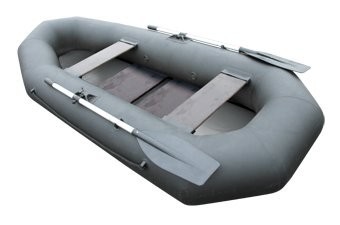 Надувная лодка Лидер Компакт-265 (серая) (55310)