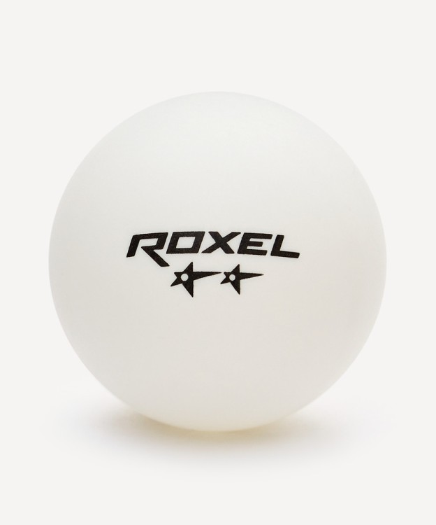 Мяч для настольного тенниса Roxel 2* Swift, белый, 6 шт. (610662)