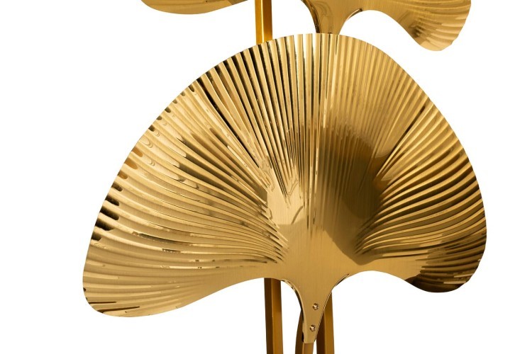 Торшер металлич."Гинкго" латунь L55*W26*H183 (TT-00005327)