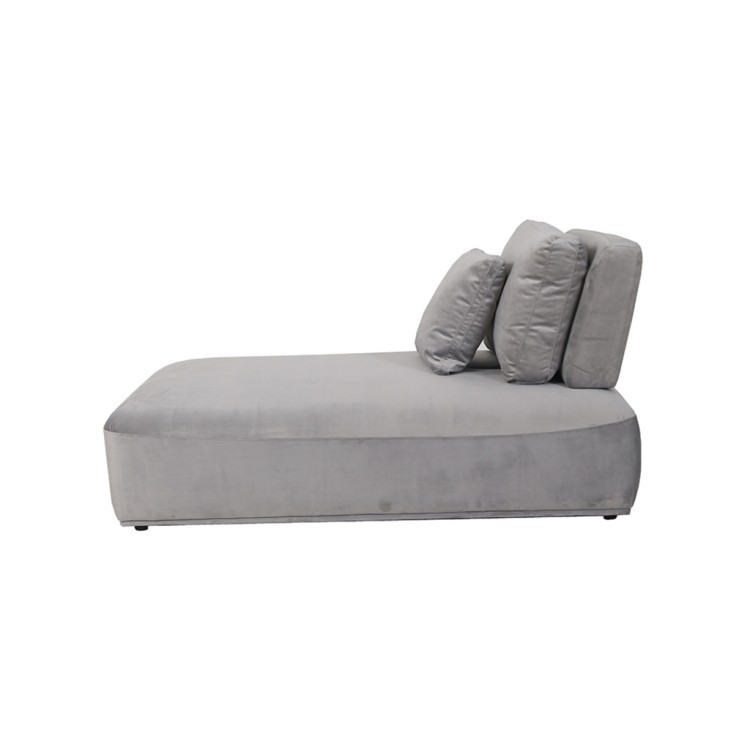 Диван DS0469-3D/YY-56#, бархат, grey, ROOMERS FURNITURE Диван DS0469-3D/YY-56#, бархат, grey, ROOMERS FURNITURE