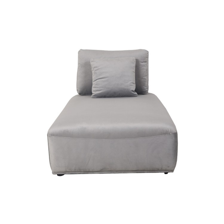 Диван DS0469-3D/YY-56#, бархат, grey, ROOMERS FURNITURE Диван DS0469-3D/YY-56#, бархат, grey, ROOMERS FURNITURE