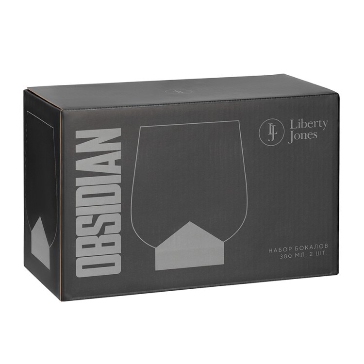Набор бокалов obsidian, 380 мл, 2 шт. (79056) Набор бокалов obsidian, 380 мл, 2 шт. (79056)