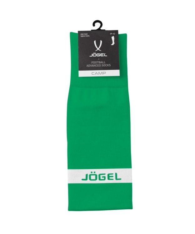 Гетры футбольные JOGEL CAMP ADVANCED SOCKS, зеленый/белый (2077002)