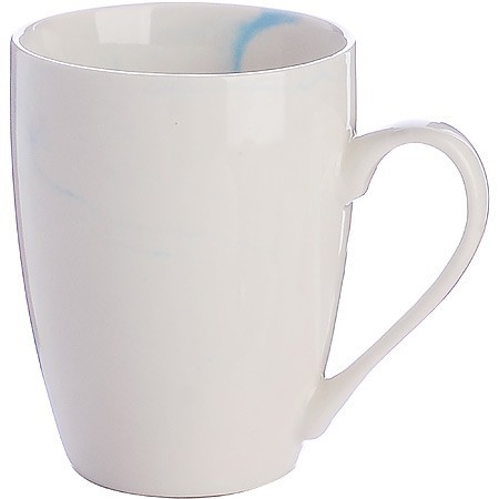 Кружка 340 мл Белый мрамор (мин. 4шт)LR (31236)