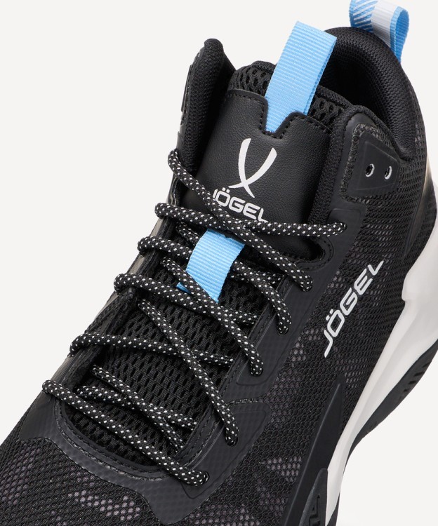 Кроссовки баскетбольные JÖGEL Playmaker, черный/белый (2131604)