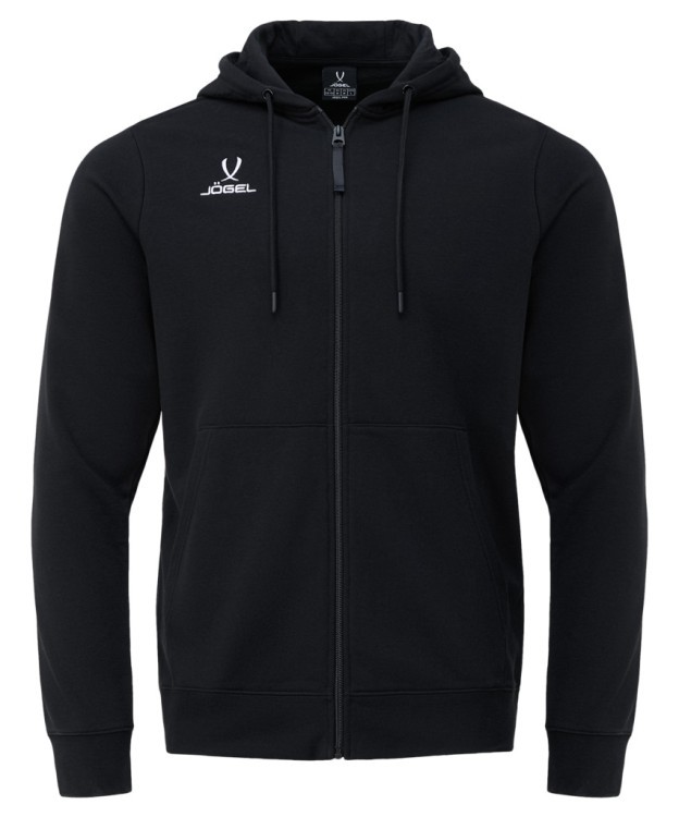 Худи на молнии JÖGEL ESSENTIAL Cotton Zip Hoodie, черный (2115322)