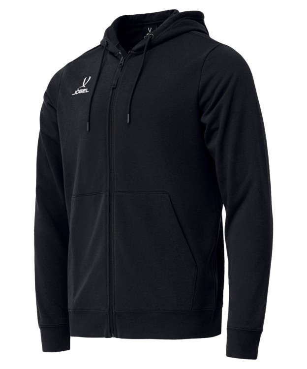 Худи на молнии JÖGEL ESSENTIAL Cotton Zip Hoodie, черный (2115322)