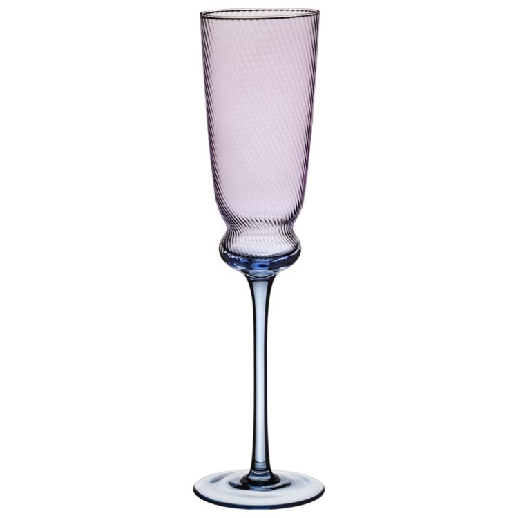 Набор бокалов для шампанского "twist & shine" purple, 2 шт/210 мл Lefard (687-009)