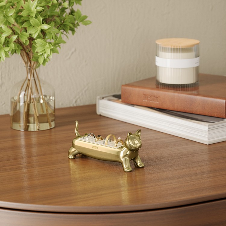 Держатель для колец ali cat, латунь (79962)