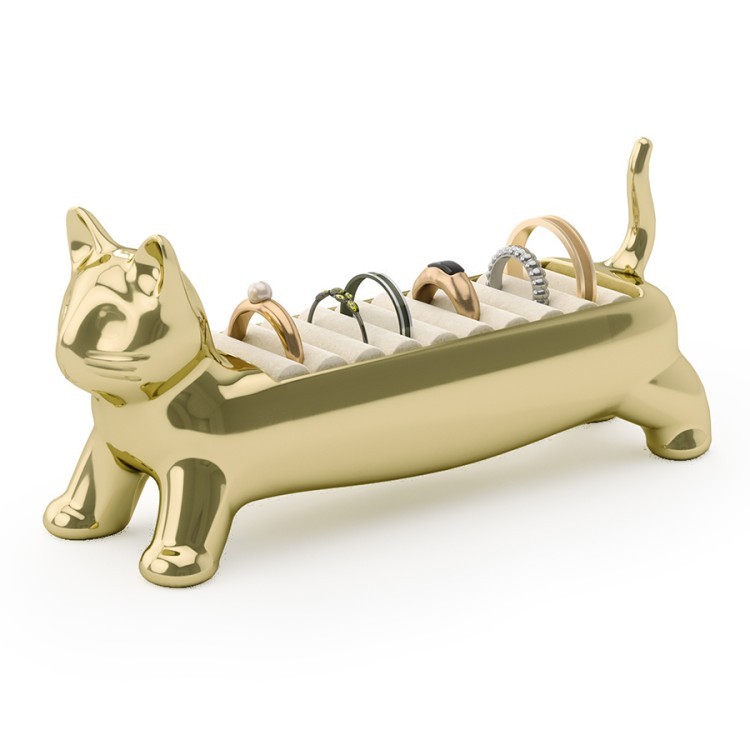 Держатель для колец ali cat, латунь (79962)