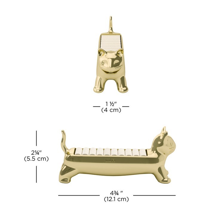 Держатель для колец ali cat, латунь (79962)