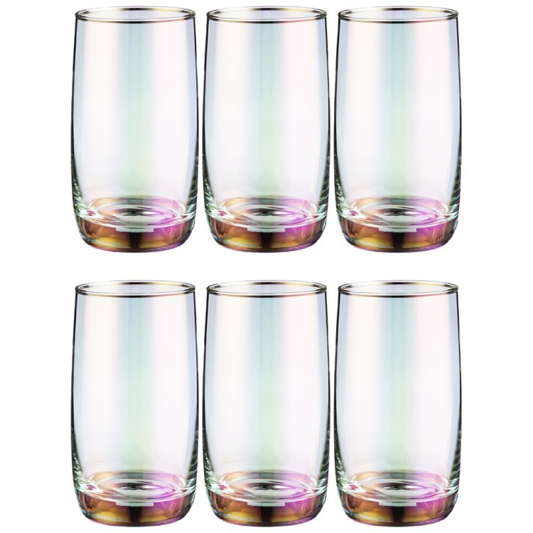 Набор стаканов из 6 шт  "лиловая дымка" 330 мл Lefard (194-737)