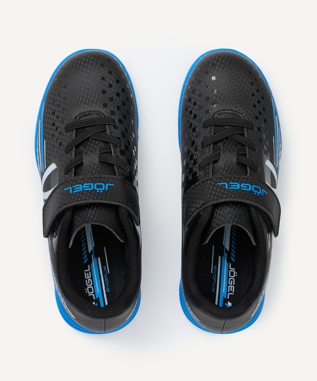 Бутсы многошиповые JÖGEL Evofly TF Talant Black/blue, детский (2118260)