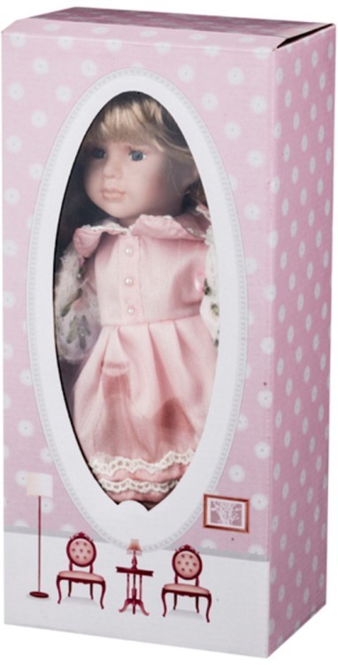 Фарфоровая кукла "марица" с мягконабивным туловищем высота=30 см. Jiangsu Holly (485-247) 