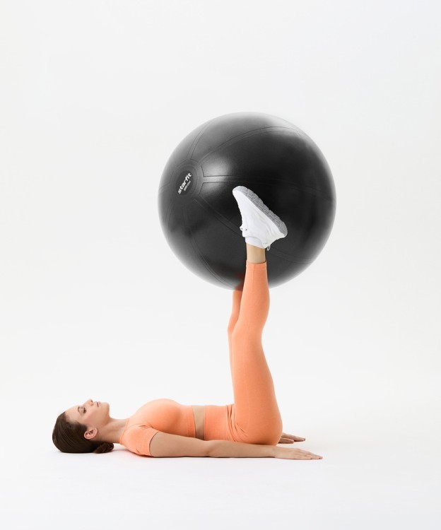 БЕЗ УПАКОВКИ Фитбол высокой плотности STARFIT GB-110 антивзрыв, 1600 гр, черный, 85 см (2122185) БЕЗ УПАКОВКИ Фитбол высокой плотности STARFIT GB-110 антивзрыв, 1600 гр, черный, 85 см (2122185)