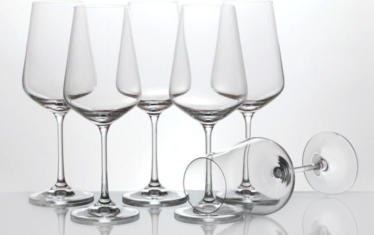 Набор бокалов для вина из 4 шт."сандра" 450 мл. высота=23,5 см. Crystalex Cz (D-674-170) 