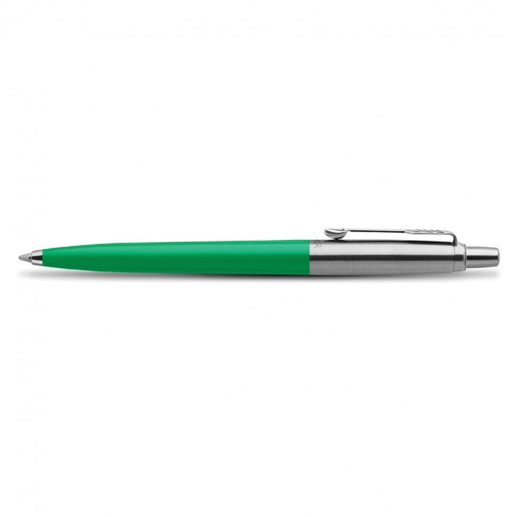 Ручка шариковая Parker "Jotter Orig Green" зеленый нержавеющая сталь блистер синяя 143863 (1) (89448)