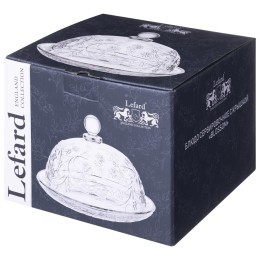 Блюдо сервировочное с крышкой "blossom" 19,5 см*14 см Lefard (691-160)