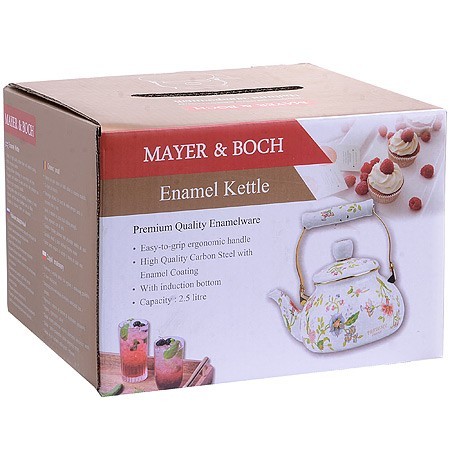 Чайник Эмаль 2,5л с/кр Mayer&Boch (30658)