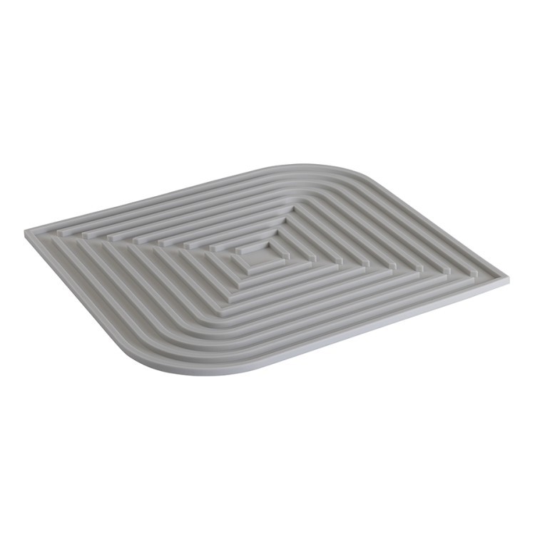 Коврик для сушки посуды dry flex, 34,5х31,5 см, графит (80057)
