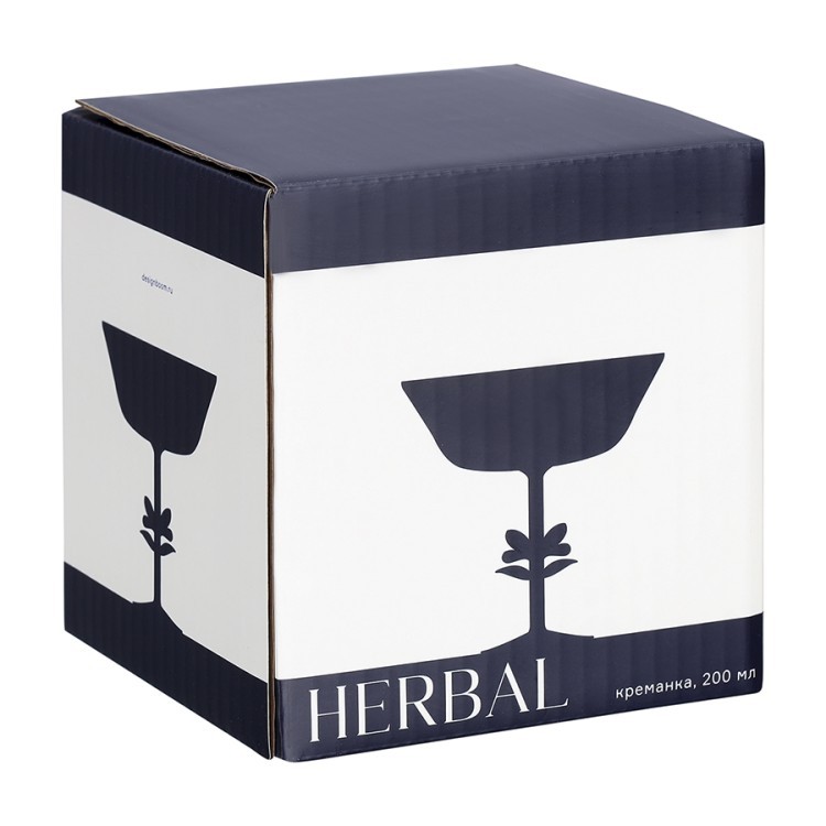 Креманка herbal, 200 мл, прозрачная (78287)