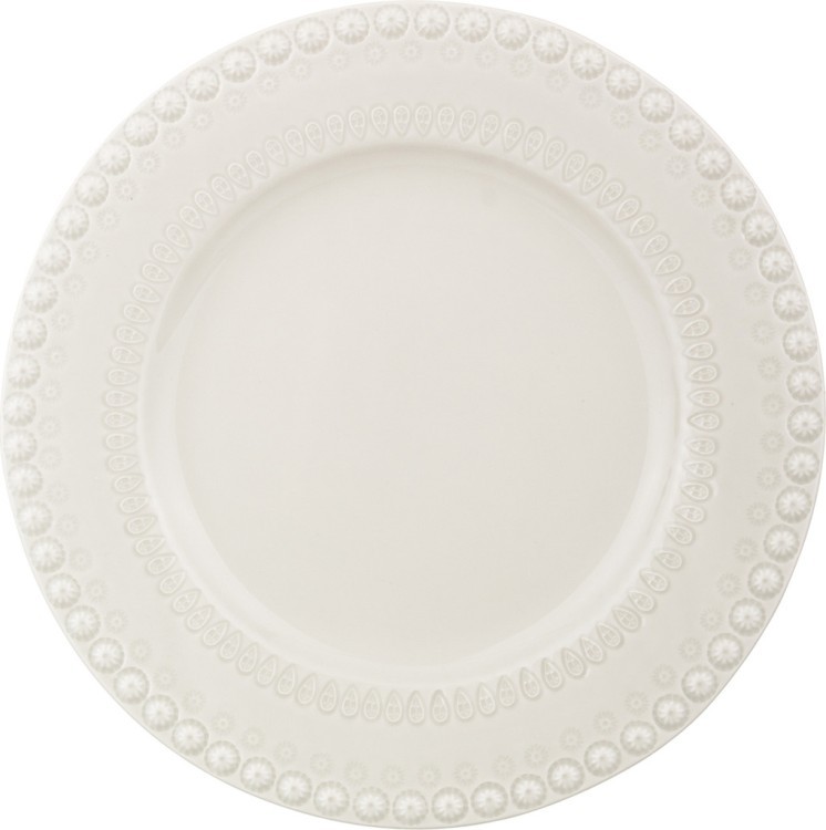 Тарелка "фантазия" белая диаметр=29 см.без упаковки Bordallo Pinheiro (672-218)