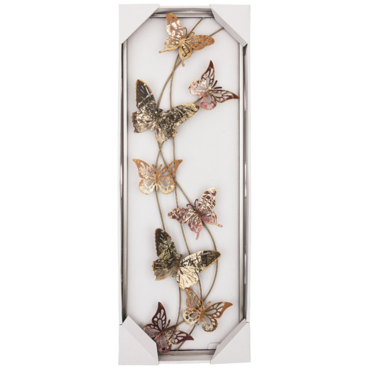 Панно настенное коллекция "бабочки" 31,1*89,5*4,4 см Lefard (680-112)