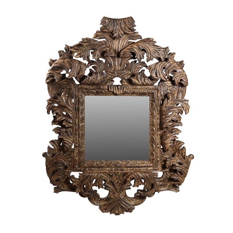 Зеркало PR45419, Массив манго, ROOMERS FURNITURE